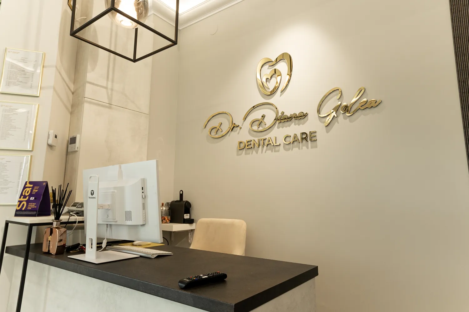 Recepția cabinetului stomatologic Dr. Diana Golea din Buzău